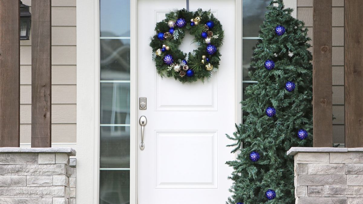 Decoração natalina: 4 ideias de enfeite de Natal para porta de vidro,  confira - Portal Atualizei