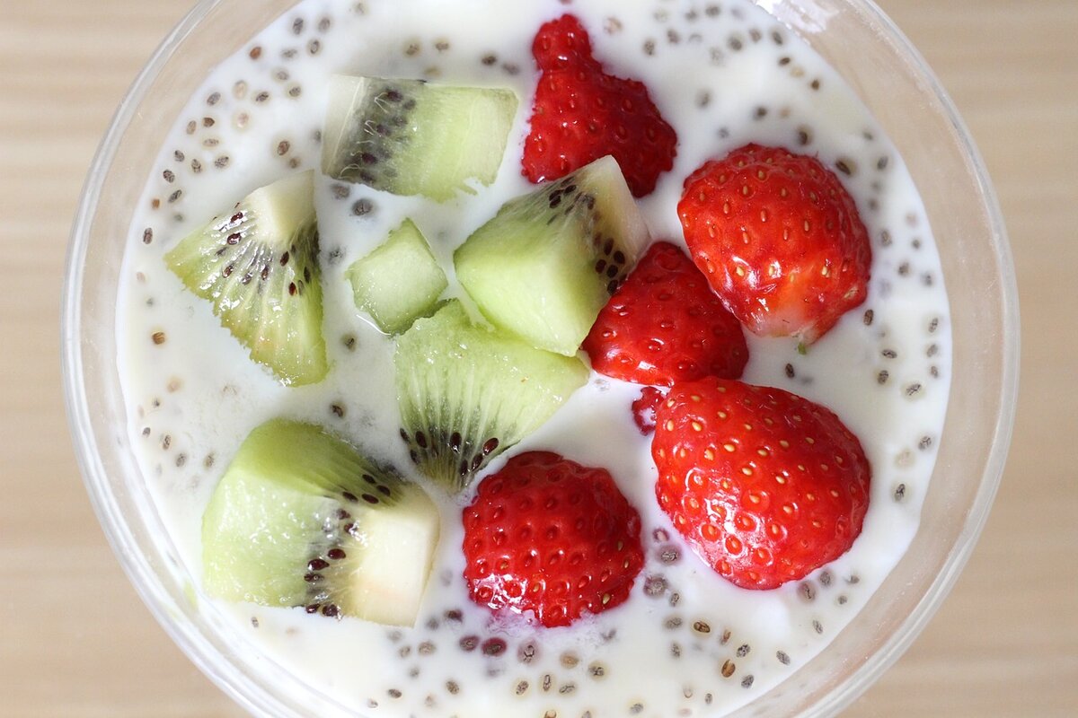 Pudim de chia com frutas: essa sobremesa é fácil de fazer, não vai ao fogo e é saudável; confira - Imagem: Pixabay