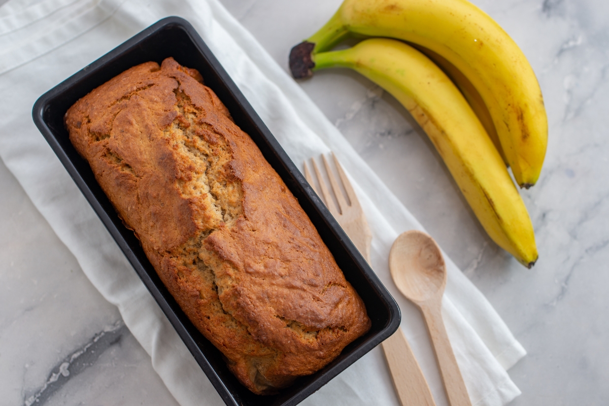 Receita Exclusiva: Surpreenda seu Paladar com um Pão de Banana feito em 50 minutos